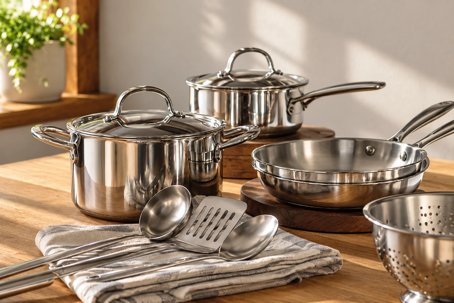 Cookware and utensils, from the brand guide